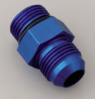 -10AN Dash x -10AN Dash Aluminum Blue Anodized - O-Ring Boss To Male 37 deg.