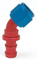 Aluminum Red/Blue Anodized Fitting -08AN Hose Size