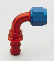 Red/Blue 90° Socketless Fitting -10AN