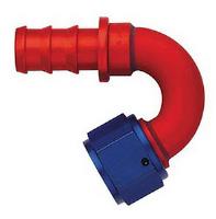 Fittings #8 150DEG SCTLS HOSE END
