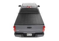 EZ Fold Soft Tri-Fold Tonneau Cover, Black, w/o Deck Rails,