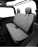 Seat Covers, Charcoal/Gray, Fits Factory Seats, Sold Individually,