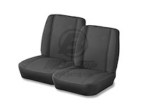39429-01 TrailMax II Front Seat for 1976-2006 Jeep CJ/Wrangler [Black Vinyl]