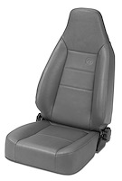 39434-09 TrailMax II Sport Seat for 1976-2006 Jeep CJ & Wrangler [Charcoal Vinyl]