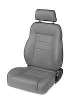 Trailmax II Pro Seat, Charcoal, Front, High-Back, Vinyl, Premium Bucket, Driver side,