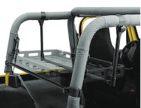41406-01 HighRock 4x4 Lower Cargo Rack Bracket for 1992-2002 Jeep Wrangler [Black]