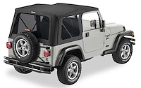 Replace-A-Top, Black Denim, Tinted Windows, No Door Skins Included,