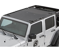 52401-35 Sun Bikini Top for 2007-2015 Jeep Wrangler Unlimited [Safari Style, Black Diamond]