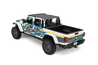 52614-35 Header Extended Safari Style Bikini Top for 2020-2023 Jeep Gladiator