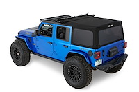 54726-17 Supertop Squareback Soft Top Fits Select Jeep Wrangler
