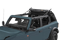 56873-17 Trektop Slantback Soft Top Fits Select Ford Bronco 4-Door [Black Twill]