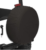 Spare Tire Cover, Black, 26.5 in. x 7.5 in., OEM Size Spare,