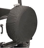 61028-15 Spare Tire Cover, Black Denim, Small, 28 in. x 8 in.,