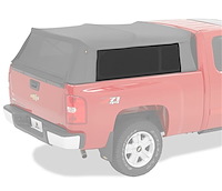 Window Replacement Set, Black Diamond, Incl. 2 Side Windows And 1 Rear Window, Supertop for Truck PN[76313],