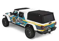 77326-17 Supertop for Truck 2 Fits Select Jeep Gladiator, Bed Length: 5 ft., Black Twill Fabric]
