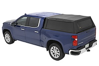 77337-35 Supertop for Truck 2 Fits Select Chevy Silverado, GMC Sierra, 2500HD/3500HD Trucks [Black Diamond Fabric]