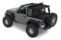 80101-17 Halftop Soft Top Conversion Kit for 2018-2024 Jeep Wrangler