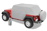81041-09 All Weather Trail Cover for 2007-2018 Wrangler JK Unlimited 4-Door [Charcoal]