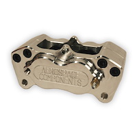 AC-02-C 4 Piston Drag Race Rotor Style Caliper Billet 6061 Aluminum Construction