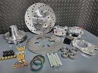 2 Piston Medium Duty Front Drag Race Kit 71-80 Pinto/Mustang II/Bobcat