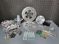 AC-240 4 Piston Heavy Duty Front Drag Race Brake Kit 1971-77 Vega, 1975-80 Monza