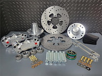 AC-245 4 Piston Heavy Duty Front Drag Race Brake Kit 1979-88 GM G-Body, 1982-02 S-10
