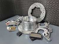 Rear Drag Race Brake Kit Small Bearing Ford Housing Ends
