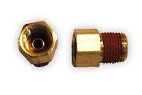 3/16 Hard Line Adapters 3/16 Inverted Flare Female x 1/8 NPT Male Adapters