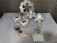 2 Piston Medium Duty Front Drag Race Brake Kit Mazda RX-2