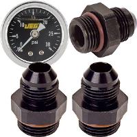 A2000 Fuel Pump Fitting & Gauge Kit (2)-08AN Inlet/Outlet Fittings