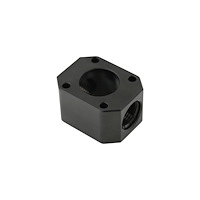Distribution Block for 12-GPM Spur Gear Fuel Pumps [Dual -8 AN Outlets]