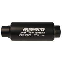 Filter, In-line, Pro-series, AN-12, 10 Micron Micro Glass Element, Nickel Chrome Finish
