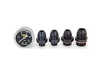 Bypass Regulator Fitting Kit JEGS Liquid-Filled 15psi Fuel Gauge