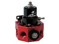 Double Adjustable Carbureted 4-Port Regulator (1) -8AN O-Ring Inlet Port