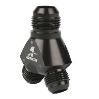 Y-Block Single -12AN to Dual -10AN