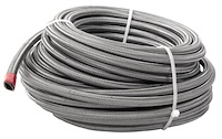 15713 Rubber Stainless Fuel Line [-6 AN, 20 ft.]