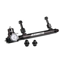 Adjustable Fuel Log Kit for Demon Carbs Includes A2000 Bypass Regulator, gauge, and fittings