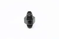 Union Gauge Port Fitting [-6 AN Male to Male, 1/8 in. NPT Side Port]