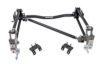 Bolt-On 4-Link Rear Suspension System 1955-1957 Chevy Tri-Five 1-Piece Frame