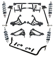 Complete Coil-Over Suspension System w/HQ Series Coil-Overs for 1970-1981 Chevy Camaro, Pontiac Firebird