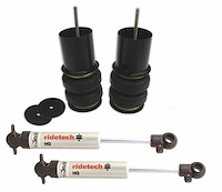 Rear CoolRide kit for 65-70 Impala. For use w/ RideTech lower arms. Includes air springs/ brackets/