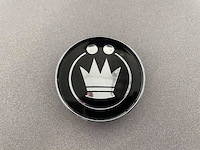 CAPOS5 Wheel Center Cap, Konig Oversteer, Black