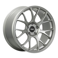 F1MN852044S F1M Forged Wheel [Size: 18" x 9.5"] Ash Silver Finish, w/Knurled Bead