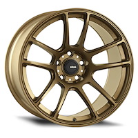 HL85100368 Heliogram Flow-Formed Wheel [Size: 15" x 8"] Matte Bronze Finish, w/Knurled Bead