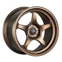 HP88520328 Hyperspec Flow-Formed Wheel [Size: 18" x 8.5A"] Matte Bronze Finish, w/Knurled Bead