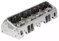 1016-FT Fully-Assembled 200 cc Enforcer Cylinder Head for Small Block Chevy w/Angle Plugs & Flat Tappet Cam