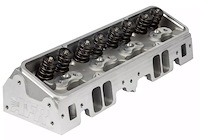 1016 Fully-Assembled 200 cc Enforcer Cylinder Head for Small Block Chevy w/Angle Plugs & Hydraulic Roller Cam