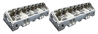1137-TI Eliminator NPP Race 245 cc Aluminum Cylinder Heads for Chevy Small Block Engines [70 cc]