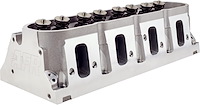 1845 260cc LS3 Mongoose Street Aluminum Cylinder Heads GM LS Chevy Block