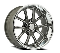 R1011770613912 R101 Laguna Wheel [Size: 17"x7"] Texture Gunmetal Center w/Milled Window & Diamond Cut Lip Finish